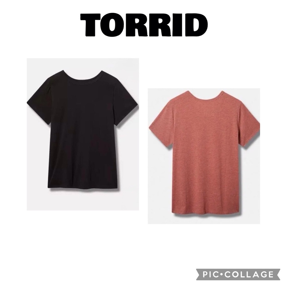 Torrid Everyday Signature Jersey Crew Tee Bundle